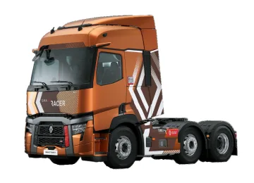 Transportista Tractora Renault T en Berlin Alemania